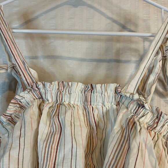 PacSun Flowy Tie Cropped Tank Womens Sz Large - Picture 7 of 11